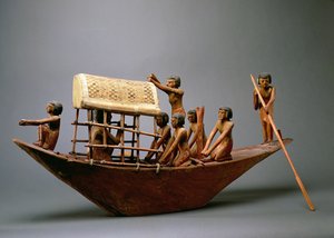 Modello di tomba di una nave, c.2000 a.C.